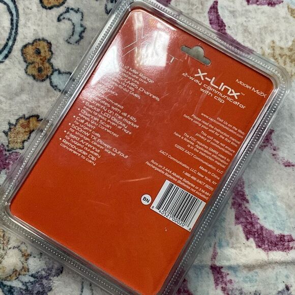 XACT X-LINX X2X 2-Way Wristwatch Communicator Vintage 2003 NEW SEALED clip - Picture 3 of 6